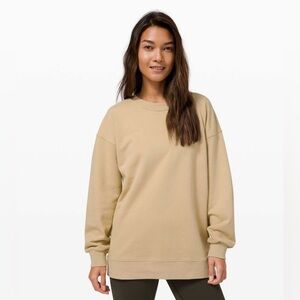 lululemon perfectly oversized crew trench